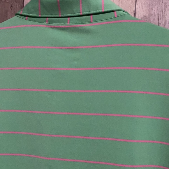 Peter Millar Tralee Golf Club Green Golf Polo - Picture 7 of 7